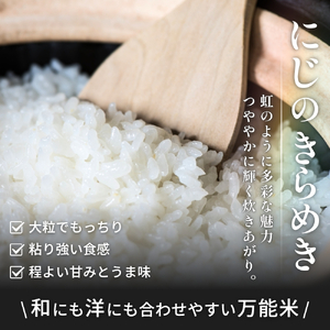 米 にじのきらめき 和歌山県産 5kg 【sml400-niji-5】
