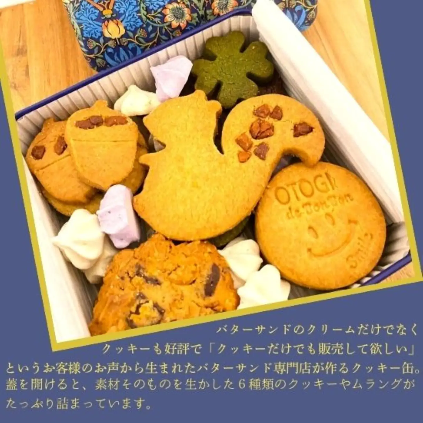 OTOGIの森のクッキー缶 【odbb0009】