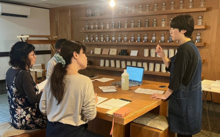 珈琲染めワークショップインストラクター養成コース