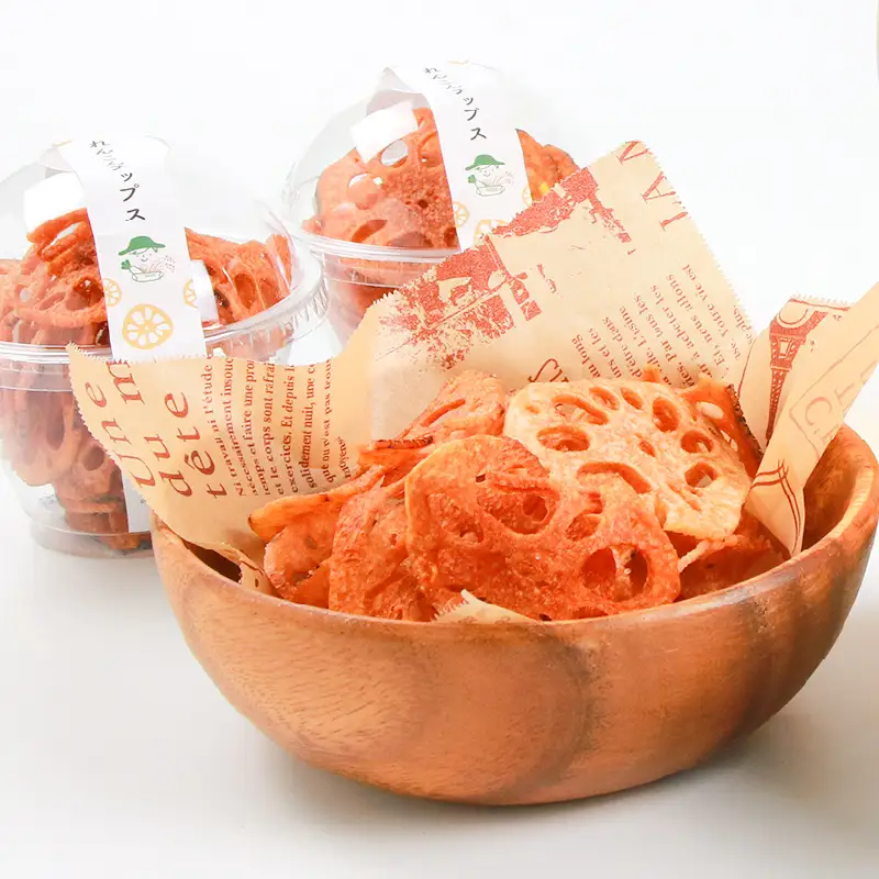 【先行予約】【極厚】堅あげ！れんこんチップス 5カップ ／ 腸活 お菓子 チップス れんこん 小分け おすすめ サクサク【2026年11月上旬以降順次発送予定】 [aw056-a016]