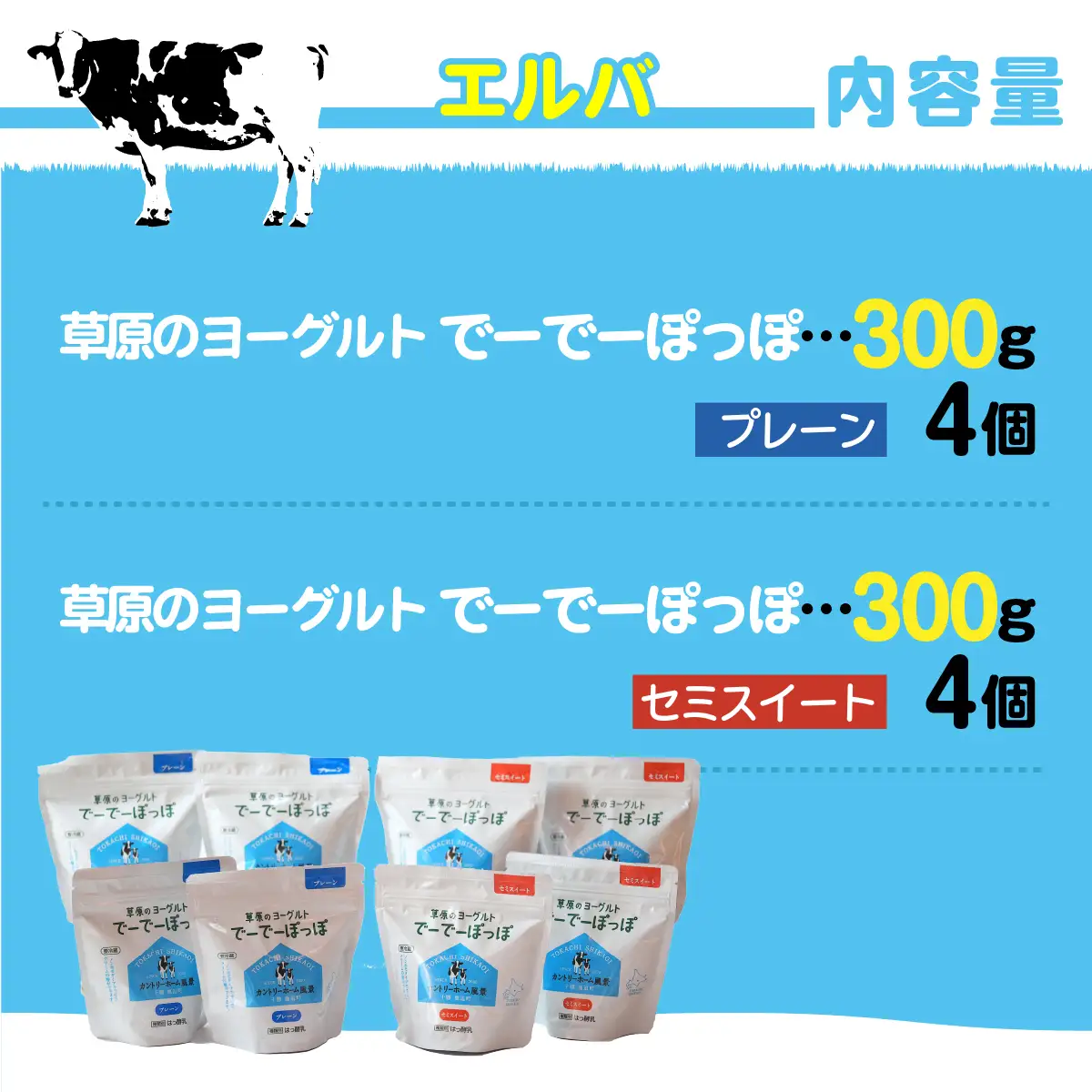 ヨーグルト　牧場直送ギフト【 エルバ 】 【  北海道 カントリーホーム風景 送料無料 】 SKB016