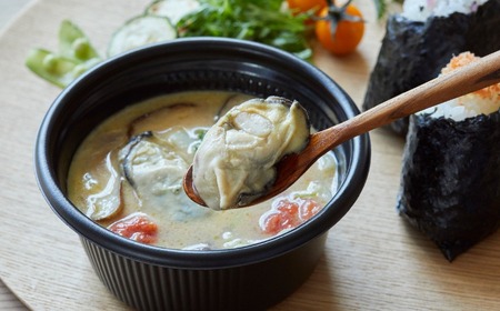 レンジで簡単ひとり鍋 「 牡蠣の和風アヒージョ 」 270g×1個 【 鍋 お手軽 簡単 調理 スープ 人気 冷凍 個包装 】～ the・孤高の個食鍋 ～RT2500