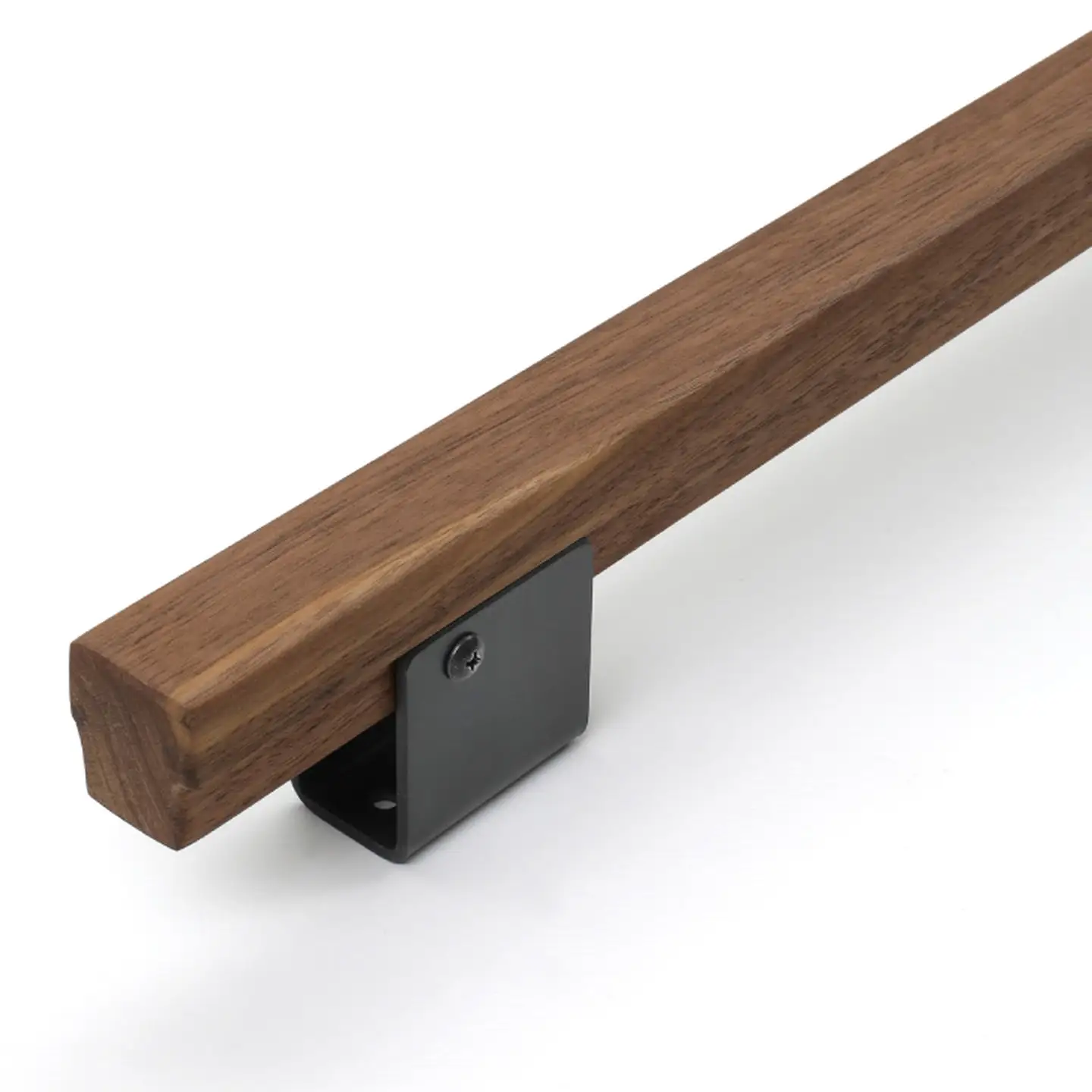 木製（ウォールナット材）取っ手　長60cm：B385-002