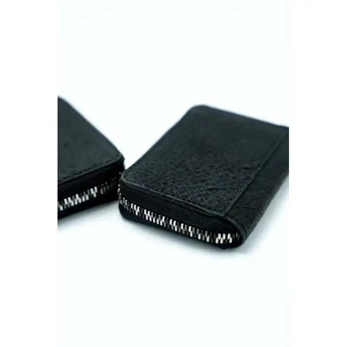 【ierib】MINI WALLET / ミニウォレット / BOAR / BLACK