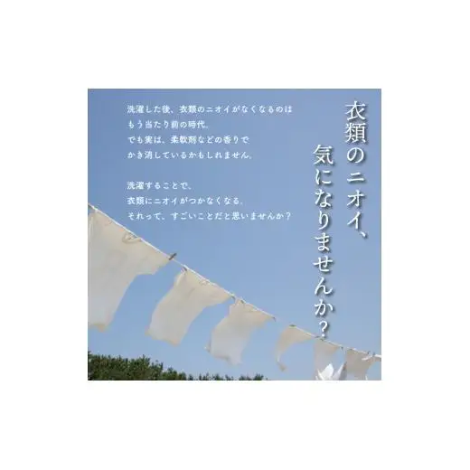 【 洗剤 】 洗剤6袋