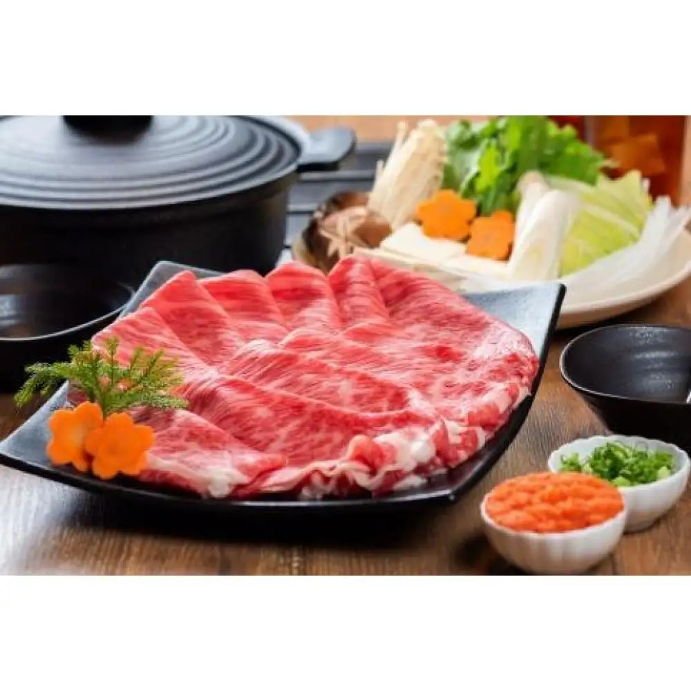 熊野牛 すき焼き・しゃぶしゃぶ リブローススライス 500g【MT20】