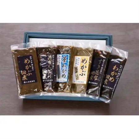 【古須賀商店】海藻味比べ6点セット_魚介・海産物 わかめ 海苔・海藻 ワカメ  魚介・海産物  海苔・海藻 _【1276183】