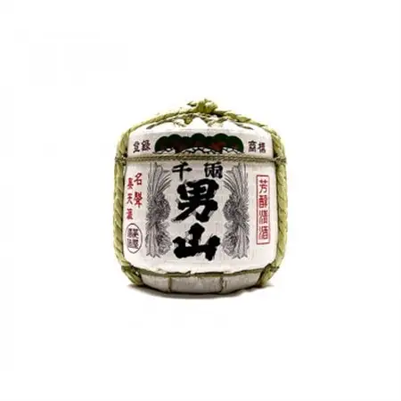【千両男山】菰樽(1.8L)_酒・アルコール  日本酒 sake サケ_【1296736】