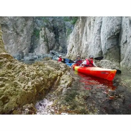 【三陸・浄土ヶ浜】シーカヤックでジオパーク体験!大人2名様　利用券_旅行券・チケット  体験チケット _【1483711】