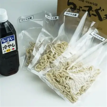 冷やしすば4食セット 手打ち生麺【配送不可地域：離島】【1523279】