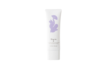 10ve to HAND CREAM　ラブトゥ ハンドクリーム　パープル 伝統工芸 