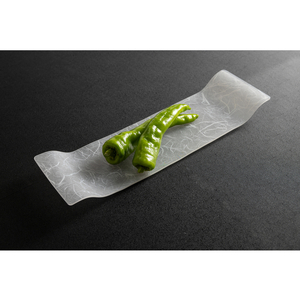 うつ和シリーズ「角（大）」(UT006A)(2枚入り)[111N13] 食器 日本製 家庭用食洗器対応可 耐熱温度80℃ 耐久性 割れにくい 電子レンジ不可 皿 お皿 うつわ 器 アクリル 樹脂 和紙 モダン 手曲げ加工
