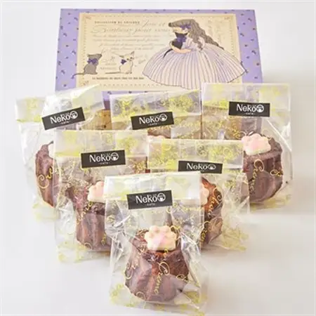 にゃんこカヌレ　55g×6個入り_菓子・スイーツ 焼き菓子  _【配送不可地域：離島】【1494653】