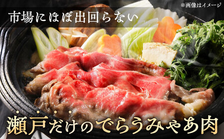 瀬戸山麓和牛 カタロース すきやき・しゃぶしゃぶ用 計1kg / 牛肉 お肉 国産 冷凍  [BBBQ039]