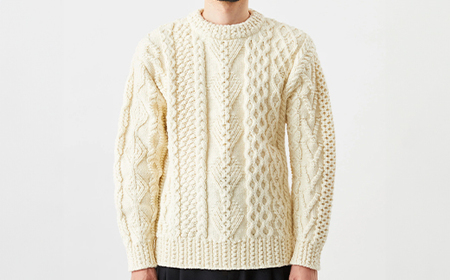≪先行予約≫【THISISASWEATER.】A2 : A SWEATER IS LOVE. -WHITE ホワイト セーター 服 洋服 ユニセックス メンズ レディース ブランド 数量限定 山形県 山辺町 サイズ1 yt-slxxw1