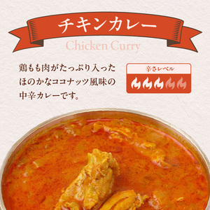 ダルマサーガラ　南インドカレーセットA_南インドカレー セット 2種 各1パック 計600g カレー ダルマサーガラ チキンカレー ココナッツ風味 中辛 羊カレー マトンカレー 辛口 チキン 鶏肉 鶏もも肉 羊肉 本場 インドカレー 食品 南インド料理の専門店 冷凍 お取り寄せ 福岡県 久留米市 送料無料 〔Ca036〕