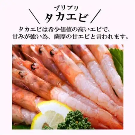 【薩摩甘エビ】天然タカエビ＆ネギトロ　A0-52_魚介・海産物 甘エビ エビ あまえび 甘海老  魚介・海産物   _【配送不可地域：離島】【1526066】
