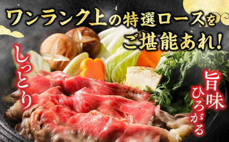 【博多和牛】特選ロース 薄切り500g / 牛肉 ロース [AFBV056]