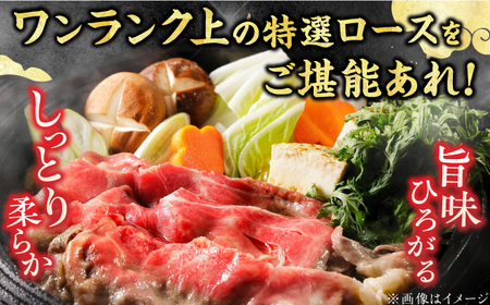 【10回定期便】特選ロース 薄切り500g / 牛肉 ロース 薄切り[AFBV060]