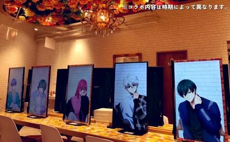 アニメキャラクターとのコラボレーション！キャラウムカフェ　食事券　1500円分　 東京 池袋 豊島区  アニメ コラボカフェ 