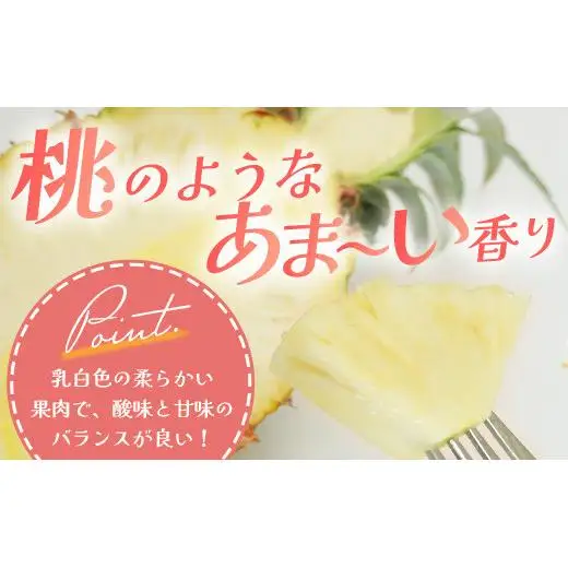 石垣島産 ピーチパイン 2玉 約1.8kg