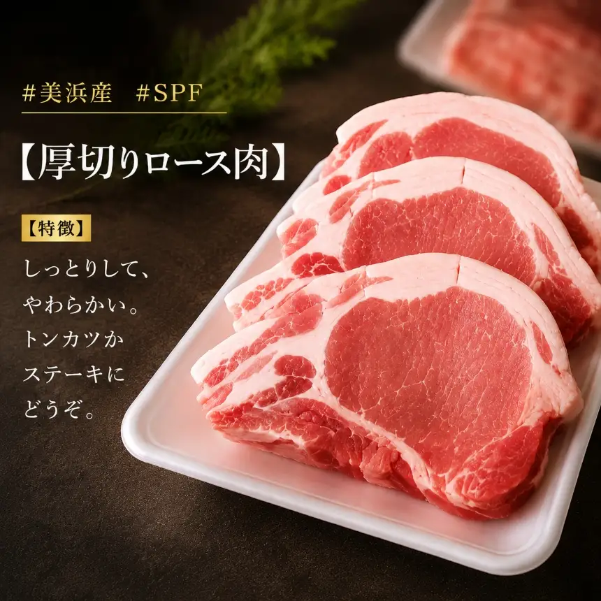 ブランド豚【SPF豚】【恋美豚】4種の食べ比べ味わいセット  ◇ ※北海道・沖縄・離島への配送不可