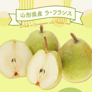 【先行予約】 令和8年産 ラ・フランス 約3kg 8玉 ～ 9玉