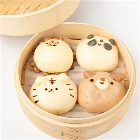 アニマル中華まん(10個)_惣菜・加工品   _【配送不可地域：離島】【1289406】