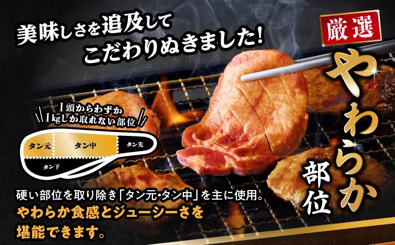 牛タン 厚切り 800g 訳あり 牛タン[塩味 400g×2P]