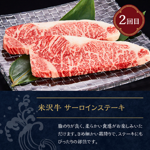 【明治27年創業 老舗米沢牛専門店】牛肉 米沢牛 12ヶ月定期便 《冷蔵》 ステーキ すき焼き しゃぶしゃぶ 味噌粕漬 牛肉 和牛 日本三大和牛 ブランド牛 米沢牛ブランド 国産 国産牛 人気 登起波 お取り寄せ グルメ 逸品 送料無料 山形県 米沢市