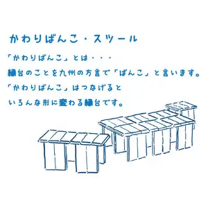 かわりばんこスツールDIYキット 083-002