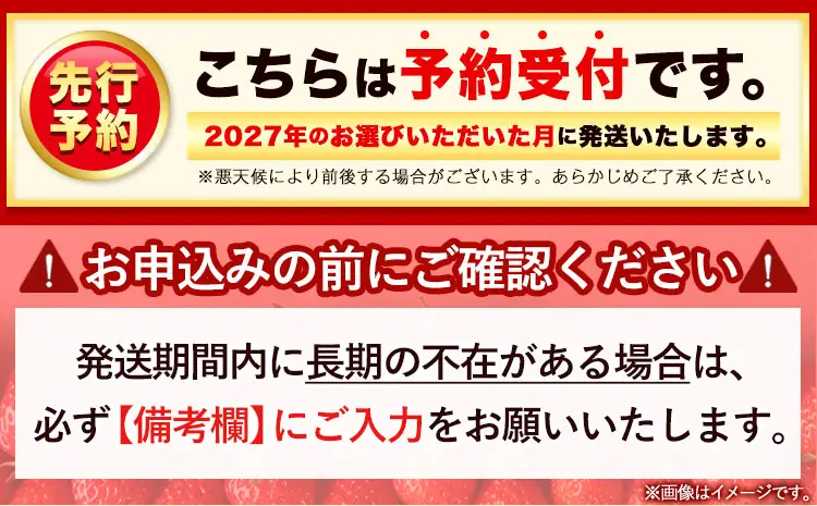 【3ヶ月定期便】あまおう540g(270g×2パック) 先行予約 いちご  定期便 フルーツ《2027年1月から出荷開始》 苺 旬 くだもの 果物 福岡県 鞍手町