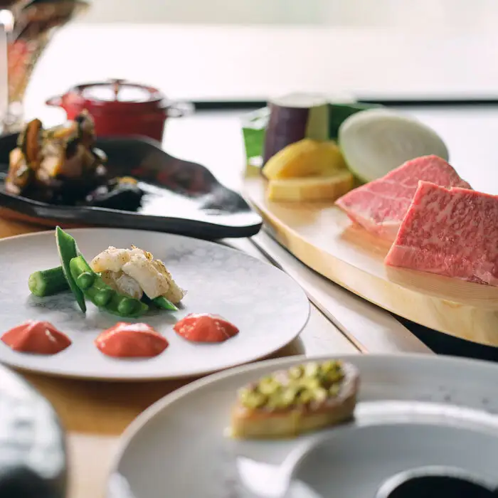 「淡路・鉄板焼レストラン　輝光」　鉄板焼ランチコース（2名様1組）お食事券