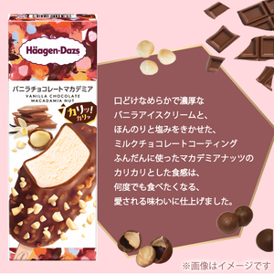 ハーゲンダッツ バー 20本 バニラチョコレートマカデミア 【MNM001_201A_x】