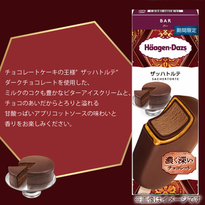 ハーゲンダッツ バー  12本 ザッハトルテ  【MNM001_121B_x_2】