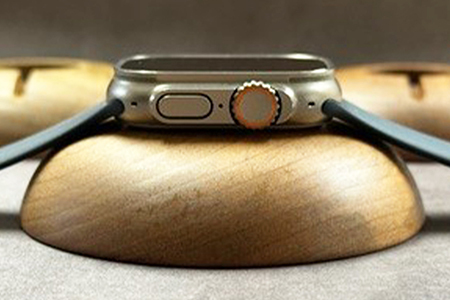 KINERGY　Apple Watch充電器の木皿　【1883】