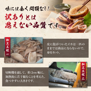 a10-1105　訳あり アルゼンチン産 マツイカ リングカット 2kg