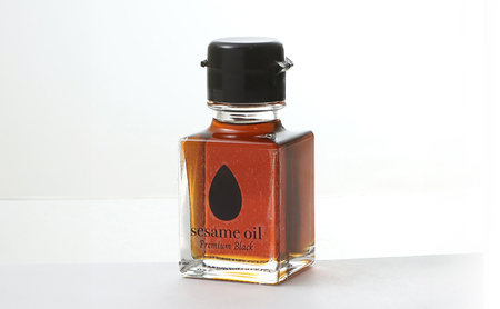 ごま油 6ヶ月連続お届け 国産ごま油 「sesame oil」～Premium Black～（50ml×2本）×6回 定期便  黒ごま油 油 調味料 長野県駒ケ根市産