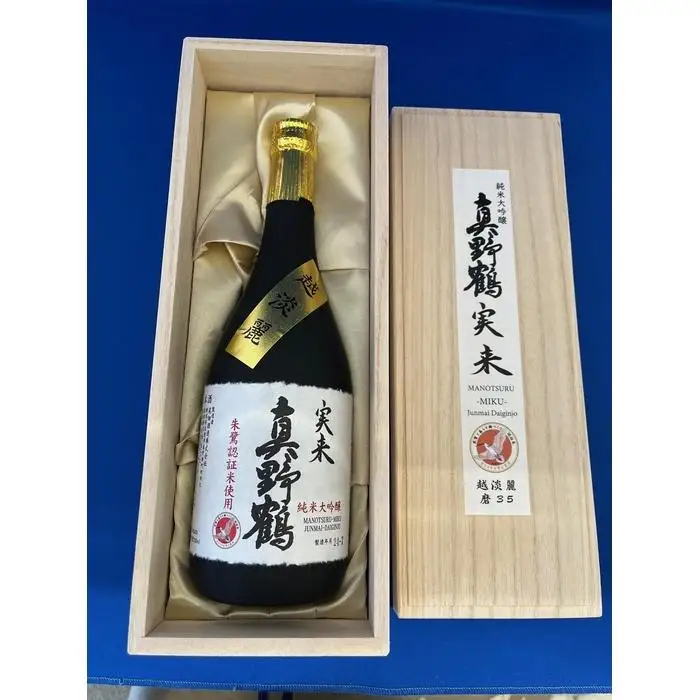 佐渡　尾畑酒造　「真野鶴・実来（みく）」越淡麗　純米大吟醸　720ml　1本