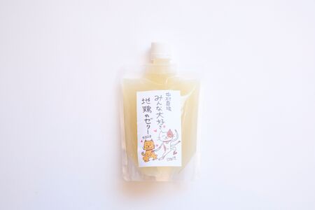 ワンにゃフルギフトセット ペットフード ドッグフード キャットフード セット 地鶏 ゼリー 200g×8個 中村農場 無添加 国産 チューブタイプ ペット 犬 猫 北杜市 八ヶ岳 [h024]