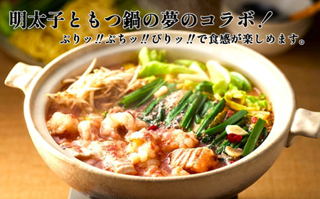 【鍋定期便】大容量！博多明太もつ鍋10人前セット【明太子100g×3個付き】3回定期便（10人前×3回）[H0093T3]