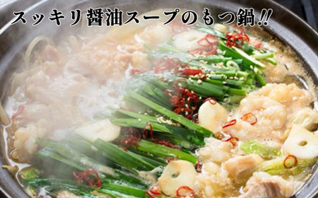 【鍋定期便】博多醤油もつ鍋3～4人前セット3回定期便（3～4人前×3回）[H0094T3]