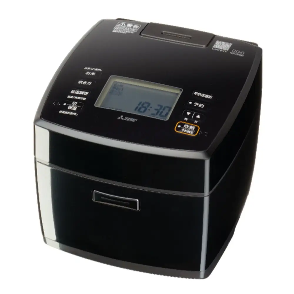 三菱IHジャー炊飯器　ダブル備長炭コート熾火　炭炊釜　NJ-VS10H-B＜カラー：黒曜＞　【11218-0979】