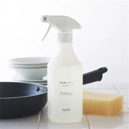 【泡石鹸スプレー for kitchen(本体×1＆詰替用×2パック)】石鹸＆リモネンでスッキリ洗浄_雑貨・日用品 洗剤 日用品 _【1172987】