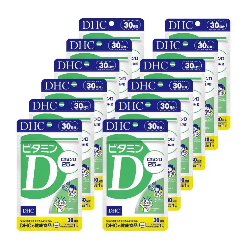 DHC ビタミンD 30日分×12個セット（360日分）｜DHC
