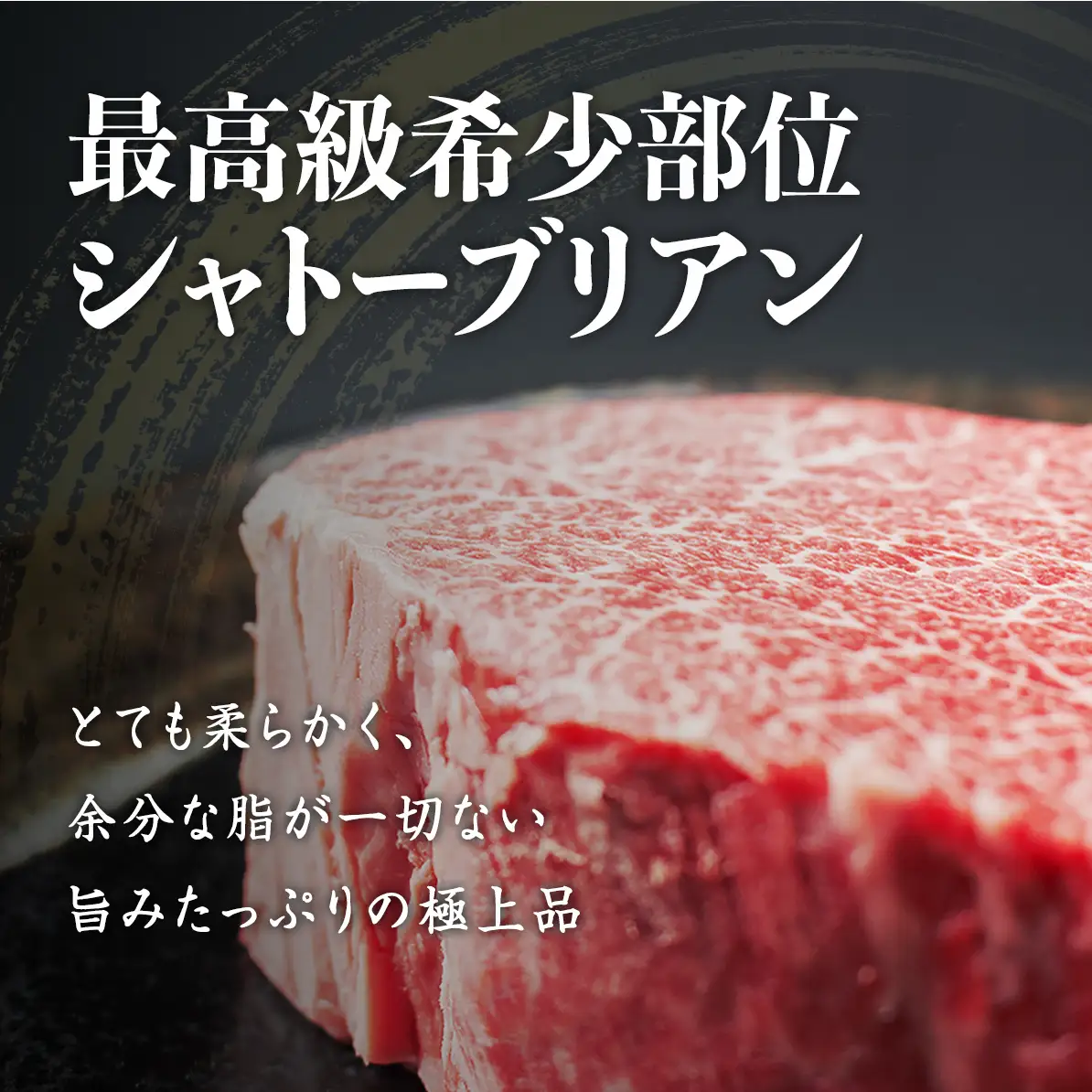 氷見牛 シャトーブリアン  500g ブロック | シャトーブリアン