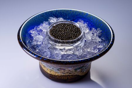 金・プラチナ象嵌「光琳」1983J.CAVIAR BOWL 皇晶_0092-001
