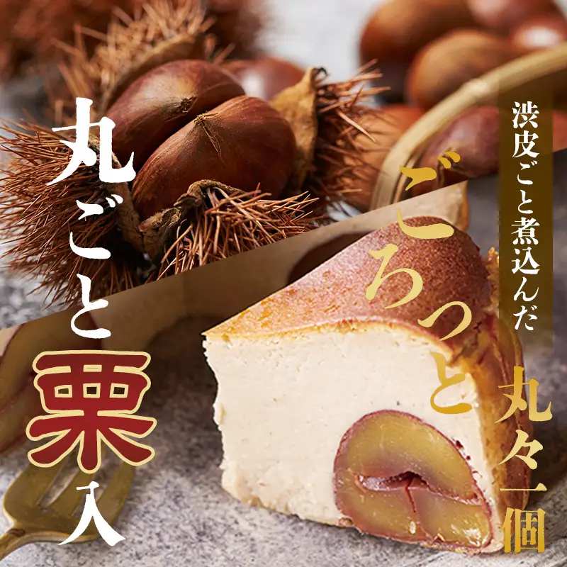 栗のバスクチーズケーキ ケーキ マロン B100-023