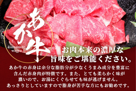 熊本和牛 あか牛 切り落とし 1㎏ (500g×2) 046-0646 