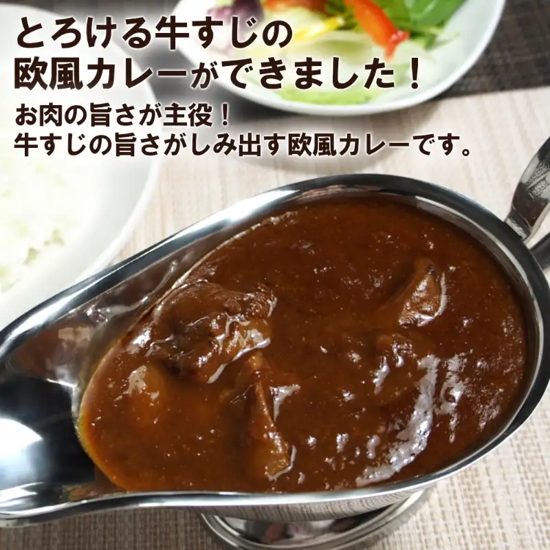 とろ旨欧風牛すじカレー（200g×8パック）【069D-011】